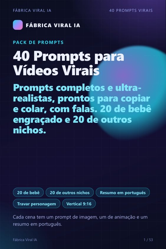 Capa do Guia 2: 40 Prompts Virais